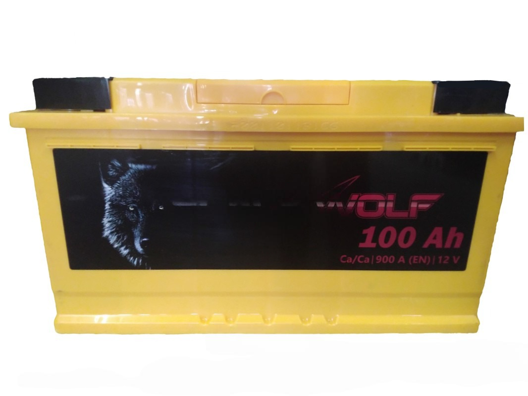 Батарея аккумуляторная BLACKWOLF BW1001 100А/ч 900А прямая полярн. стандартные (Европа) клеммы