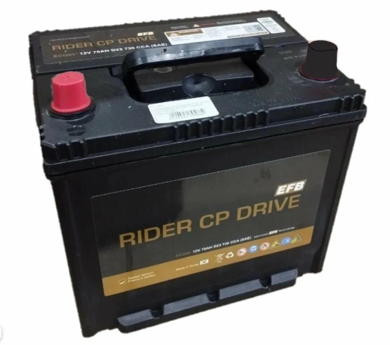 CHAMPION PILOT DRIVE Аккумулятор CP Drive-Rider 70R Ah п/п EFB (730А)(90D23R)(ECQ85R) с буртиком (231*172*220)