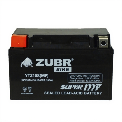 Аккумуляторная батарея ZUBR YTZ10S (MF) 10 Ah