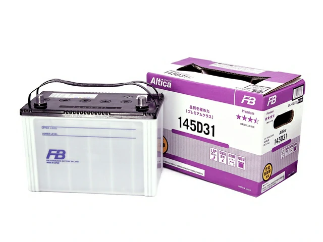 Батарея аккумуляторная FURUKAWA 145D31R 98А/ч 900А 12В прямая полярн выносные (Азия) клеммы