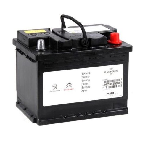 CITROEN/PEUGEOT 60 А/ч обратная R+ EN 640A 190x175x242 1629085380