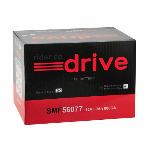 Аккумулятор Raider CP Drive 56077 оп 60 Ач 600 А 242х173х175 MF [L2B]