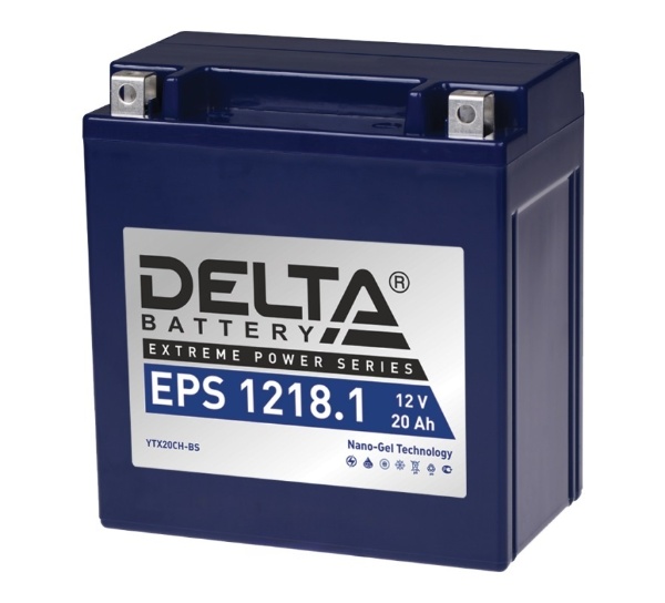 Батарея аккумуляторная DELTA battery EPS12181 18А/ч 270А прямая полярн.