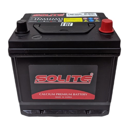 Батарея аккумуляторная Solite CMF50AL 50А/ч 470А обратная полярн. стандартные (Европа) клеммы