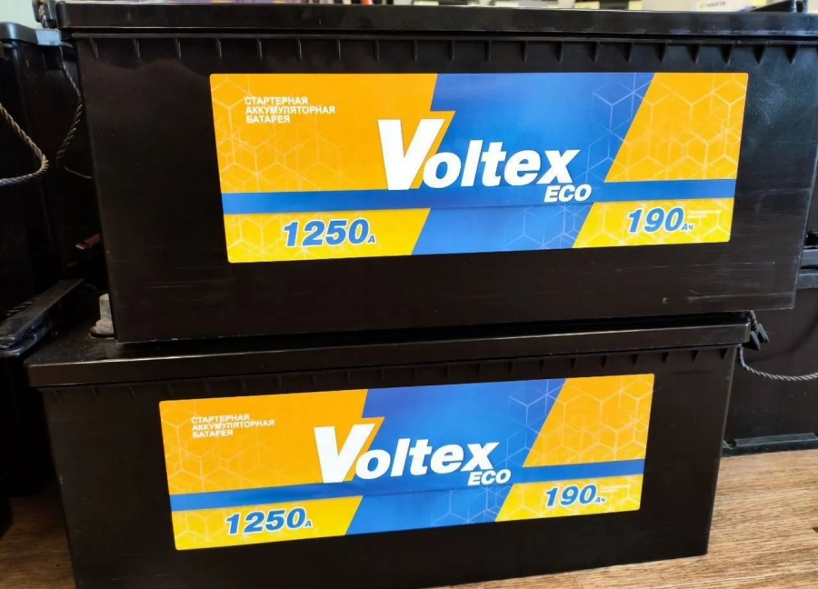 Аккумулятор грузовой Voltex 190ah болт с доставкой