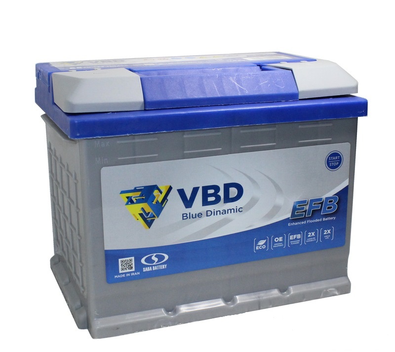 Аккумулятор VBD EFB 6СТ-65 А/ч п.п. [д242ш175в190/700А]