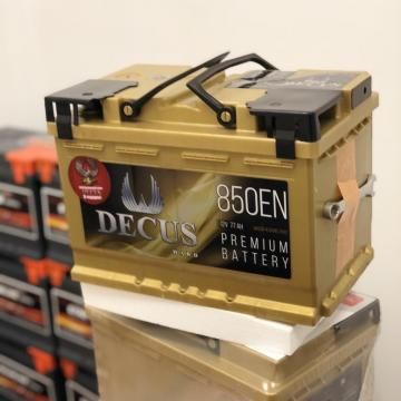 Аккумулятор 77Ah 850A оп DECUS Gold