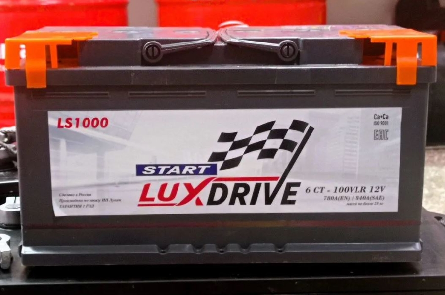 Аккумулятор LuxDrive Start 100Ач