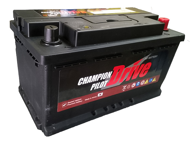 Аккумулятор Champion-Pilot DRIVE 59027 оп 90 Ач 760 А 353х173х190 MF [L5]