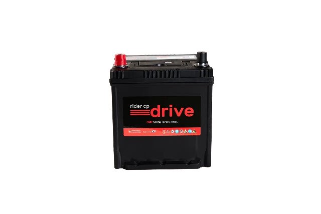 Аккумулятор, RIDER, 50 Ah, азия, тонкие клеммы, прямая полярность
