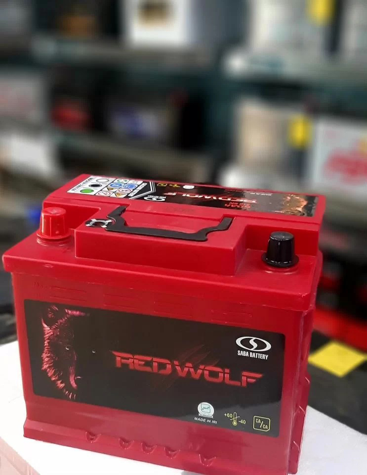 Аккумулятор, RED Wolf RWS601, 60 Ah, 510 A, прямая полярность